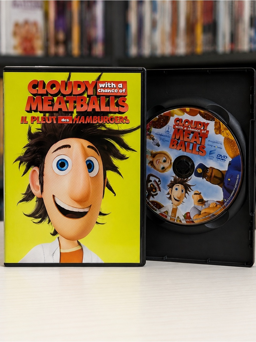 Cloudy with a Chance of Meatballs DVD Complete Movie Sony Animation